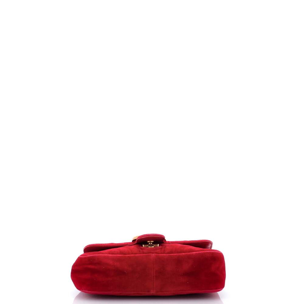 Gucci Gg Marmont Flap Bag Matelasse #244285G93B - Picture 4 of 8